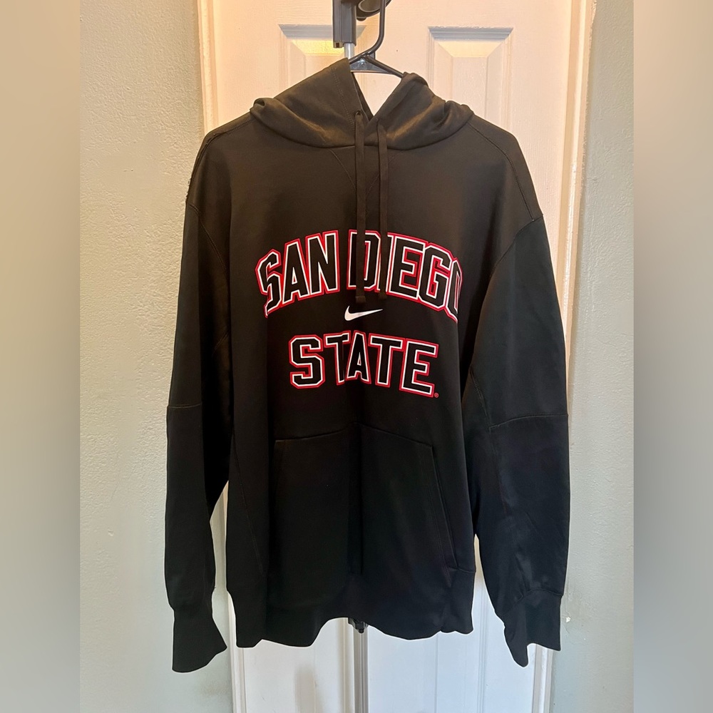 Nike San Diego State university pull over hoody XL